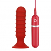 Анальные вибраторы красный