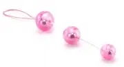 Вагинальные шарики, цвет розовый