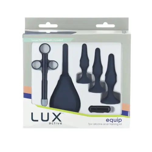 Набор анальных игрушек для новичков Lux Active – Equip – Silicone Anal Training Kit photo 1