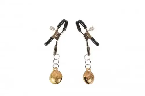 Зажимы на соски с утяжелителями и бубенцами photo 1