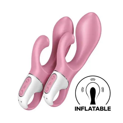 Вибратор-кролик надувной Satisfyer Air Pump Bunny 2 photo 1