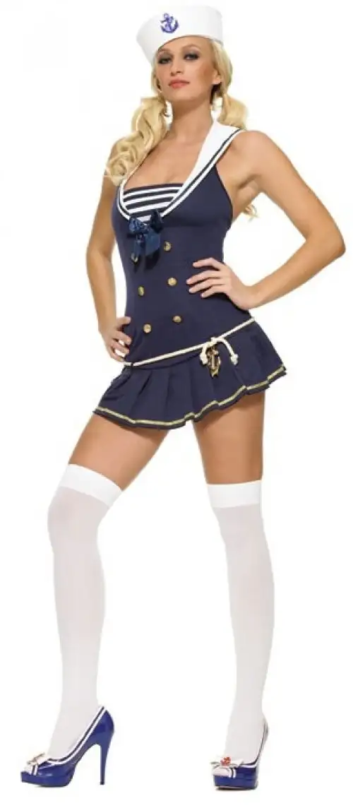Костюм Морячки SHIPMATE CUTIE NAVY WHITE SML-MED photo 1
