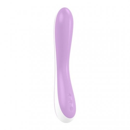 Вибромассажер OVO F3 Vibrator, бело-розовый photo 1
