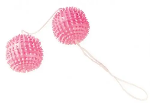 Вагинальные шарики GIRLY GIGGLE TICKLY SOFT PINK photo 1