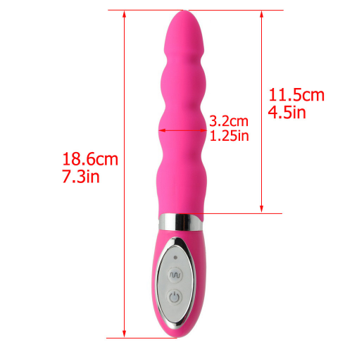 Анальный вибратор. 10 скоростей. Силикон. photo 1