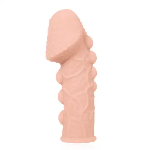 Насадка на член Kokos Extreme Sleeve ES.09 размер M, утолщающая, стимулирующий рельеф photo 1