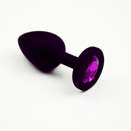 Маленькая анальная пробка силикон 7,5смХ2,7см photo 1