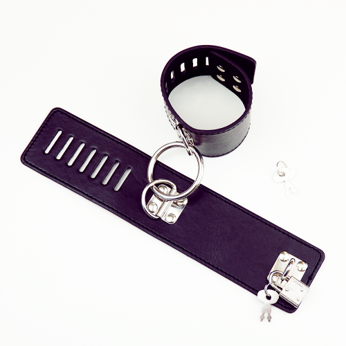 Наручники с ключиками, эко-кожа photo 1