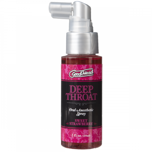 Спрей для глубокого минета Doc Johnson GoodHead Deep Throat Spray Sweet Strawberry (59 мл) photo 1
