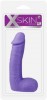 Фаллоимитатор XSkin 6 PVC Dong, фиолетовый photo 2
