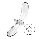 Стеклянный дилдо Satisfyer Double Crystal (Transparent) photo 1