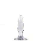 Анальная пробка Manuel Ferrara Clear Plug mini, 8 см photo 1