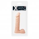 Фаллоимитатор XSkin 8 PVC Dong, телесный photo 2