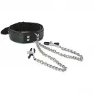 Ошейник с зажимами для сосков photo 2