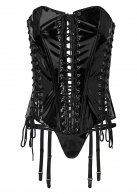 Лаковый корсет со шнуровкой Avanza, размер S photo 1