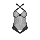 Сетчатый боди с халтером Amanda Body black S/M - Passion photo 3