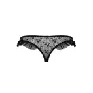 Трусики с оборками DONIA THONG black L/XL - Passion Exclusive photo 4