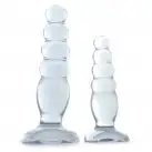 Набор анальных пробок CRYSTAL JELLIES TRAINER KIT CLEAR photo 1