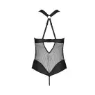 Сетчатый боди с халтером Amanda Body black S/M - Passion photo 4