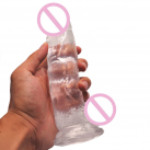 Гелевый фаллоимитатор прозрачный photo 2