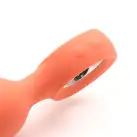 Анальная вибропробка KissToy Orville Orange, диаметр 30мм photo 4