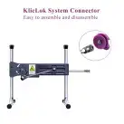 Фаллоимитатор 8.2″ с вибрацией для секс-машин Hismith Purple Silicone Dildo with Vibe photo 8