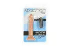 Фаллоимитатор ADDICTION Tino 5.25″ Silicone Dildo, присоска, диаметр 1,9 см, вибропуля в подарок photo 5