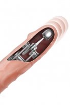 Подвижный фаллоимитатор с вибрацией Real Body - Magic Ram 21х4 см photo 2