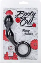 Массажер простаты Booty Exciter Pink, 10х3 см, черный photo 3