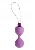 Mae B Soft Touch Vibr Love Balls - вагинальные шарики с вибрацией, 3,5 см, фиолетовый photo 1