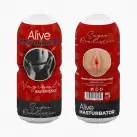 Мастурбатор-вагина Alive Vaginal Experience RED photo 2